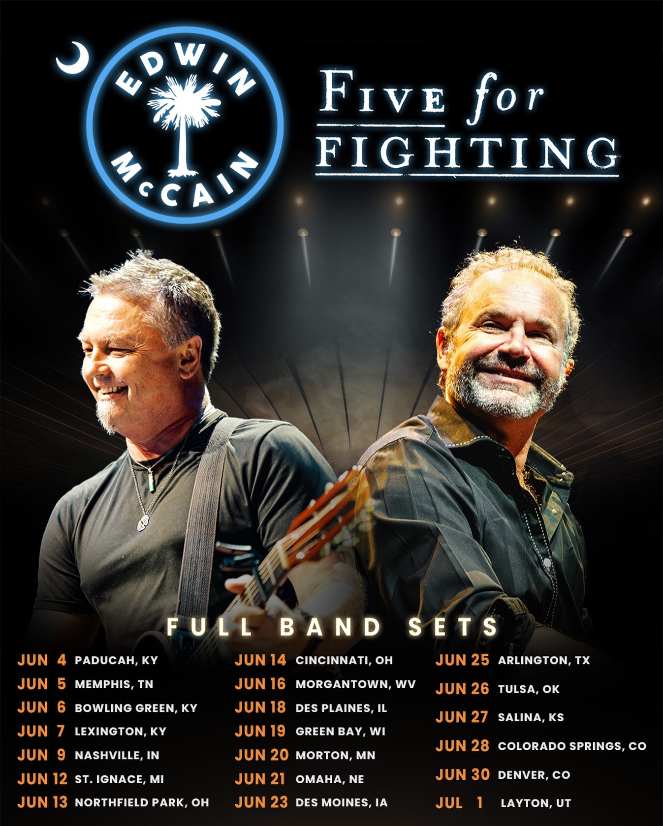 Edwin McCain Tour Poster 2026